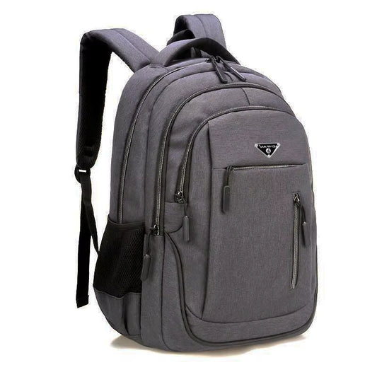 Triangle Logo Backpack Men USB Charging Laptop Bagpack 20 Inch High-Capacity Multifunctional Travel Schoolbag Male Business Sac